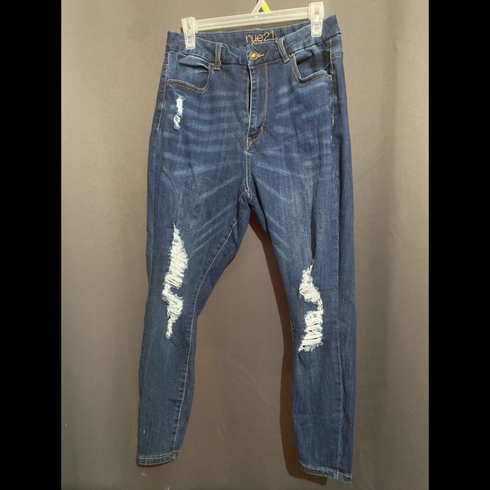 Rue + Curvy High Rise Ankle Jeggings